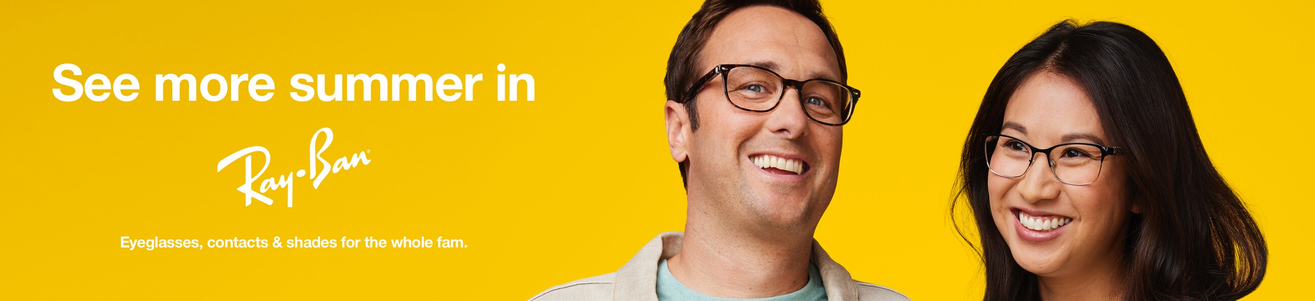 Summer Eyeglasses banner