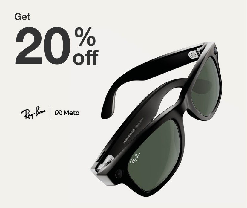 Get 40% off prescription glasses and up to 50% off select frames.