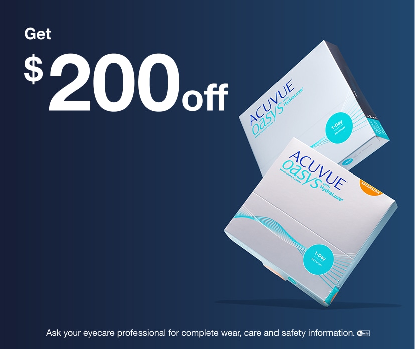Exclusive savings on contacts.