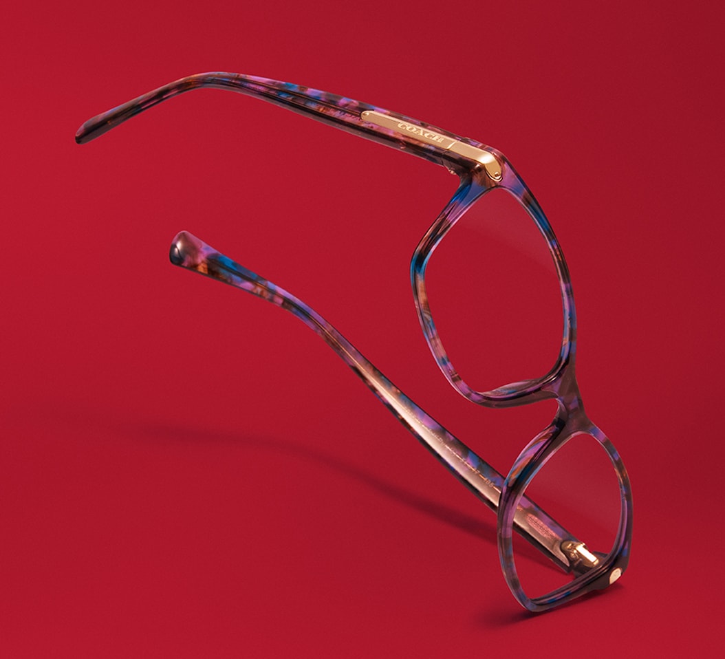 Eyewear on display