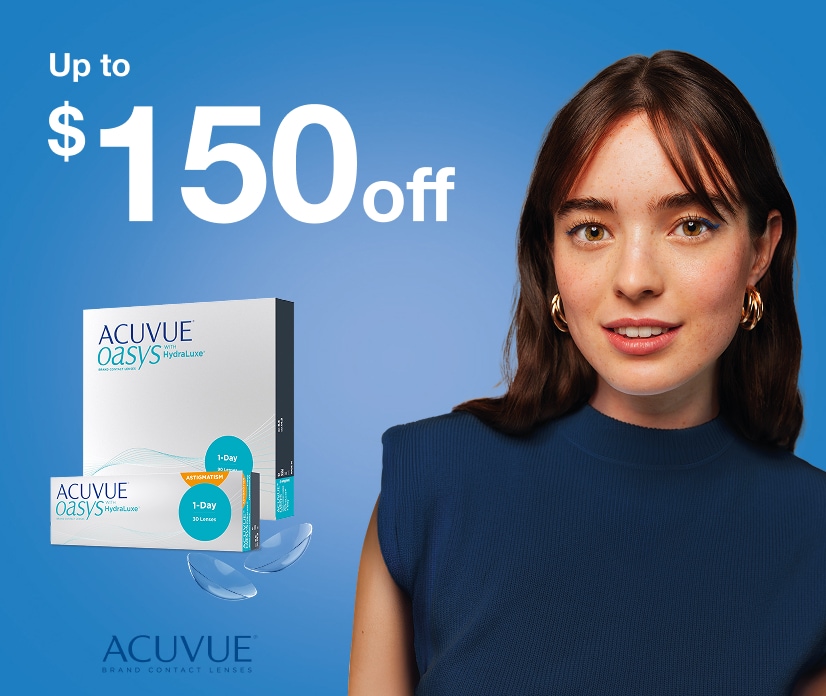 Experience personalized eye care with frames + lenses from top brands at great prices.