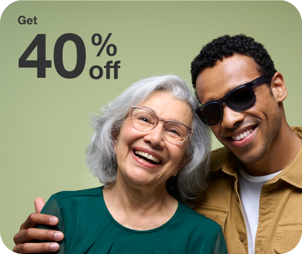Experience personalized eye care with frames + lenses from top brands at great prices.